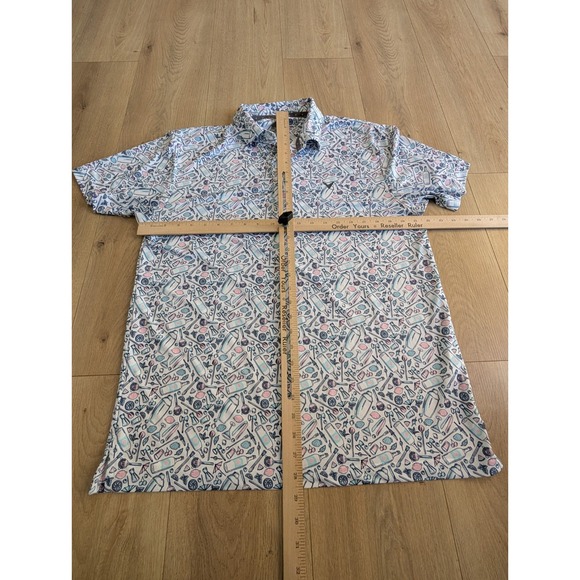 New Callaway Golf Short Sleeve Essential Drink Coffee Polo Bright White‎ Medium - Picture 3 of 7